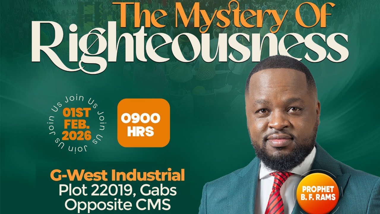 Open Heaven Service  | The Mystery Of Righteousness | Prophet B.F. Rams
