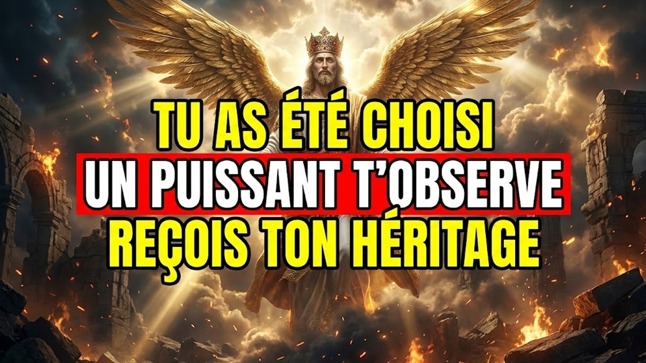 ÉLU(E)‼️ Tu ne pouvais PLUS rester là où tu étais 🚫 — DIEU a forcé l’OUVERTURE des PORTES 🔥
