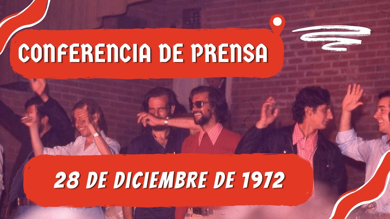 Conferencia de prensa - 28 de Diciembre de 1972 .