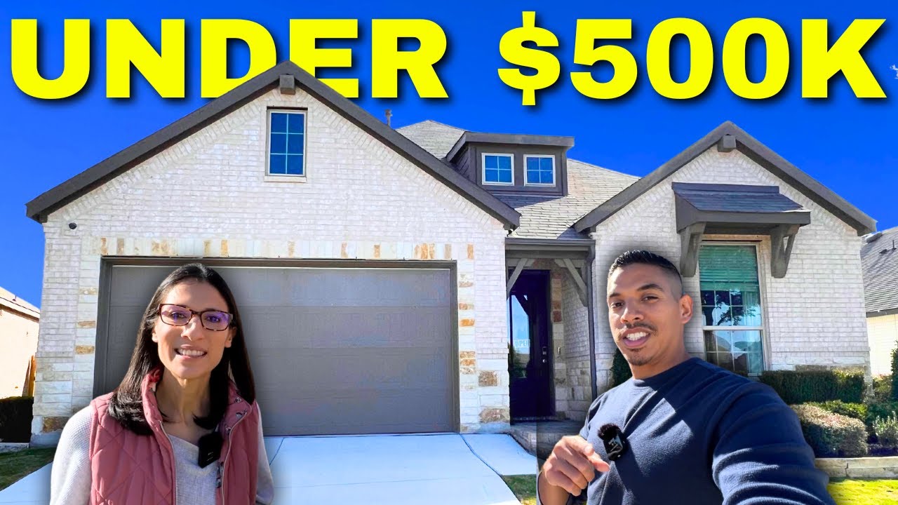 Inside SAN ANTONIO TEXAS New Construction Homes for UNDER $500K!