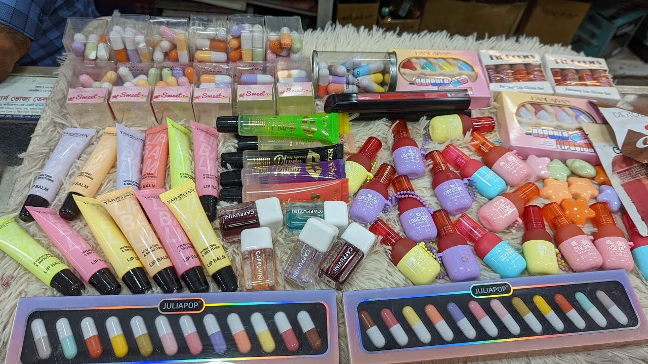5 in 1 lipstick/ক্যাপসুল লিপিস্টিক/শীতের জন্য নতুন লিপবাম লিপ গ্লস কালেকশন/mini lipstick #help_talk