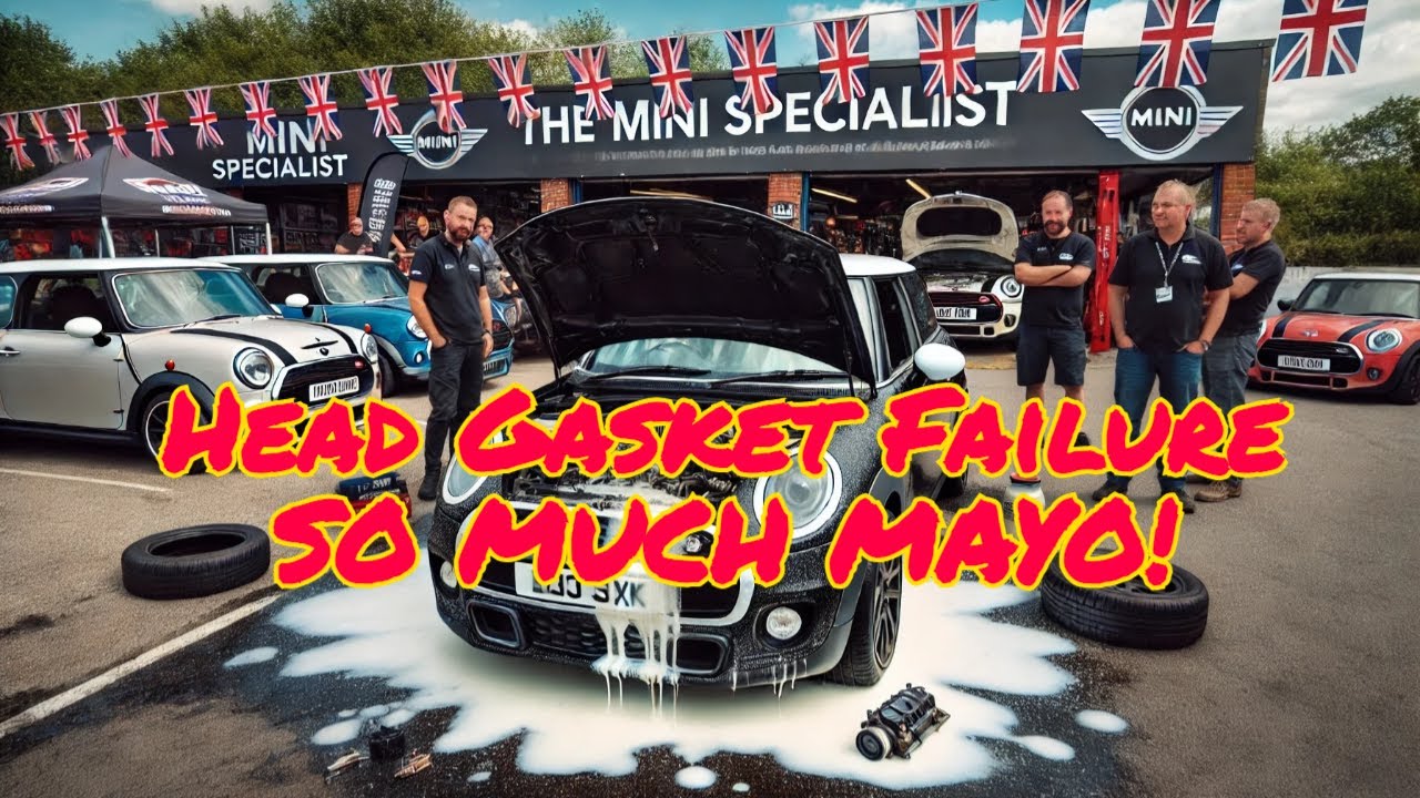 Mini Cooper Cylinder Head Gasket blown - SO MUCH Mayo!