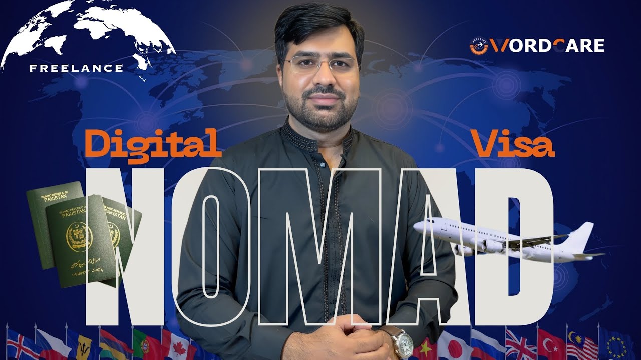 Digital Nomad Visa Guide for Pakistanis | Move Abroad, Work Online, Bring Family Too! 🌎
