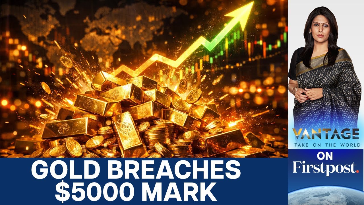 Why Gold Just Smashed $5,000 and What's Driving the Rally? | Vantage with Palki Sharma | N18G