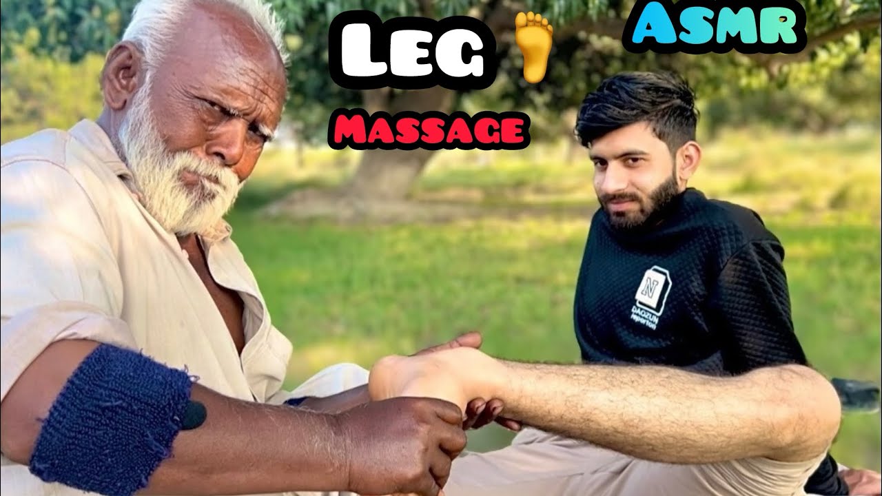 Asmr Relaxing Leg & Feet Massage - Asmr Feet Massage - Asmr Foot Reflexology - Asmr Massage 