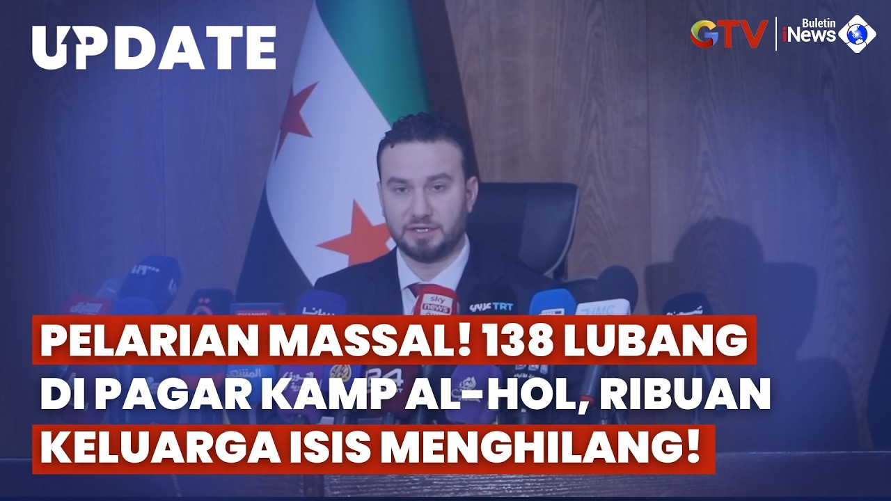 ISIS Bangkit? 23.000 Anggota Keluarga ISIS Kabur dari Kamp Al-Hol Usai Penarikan Pasukan SDF