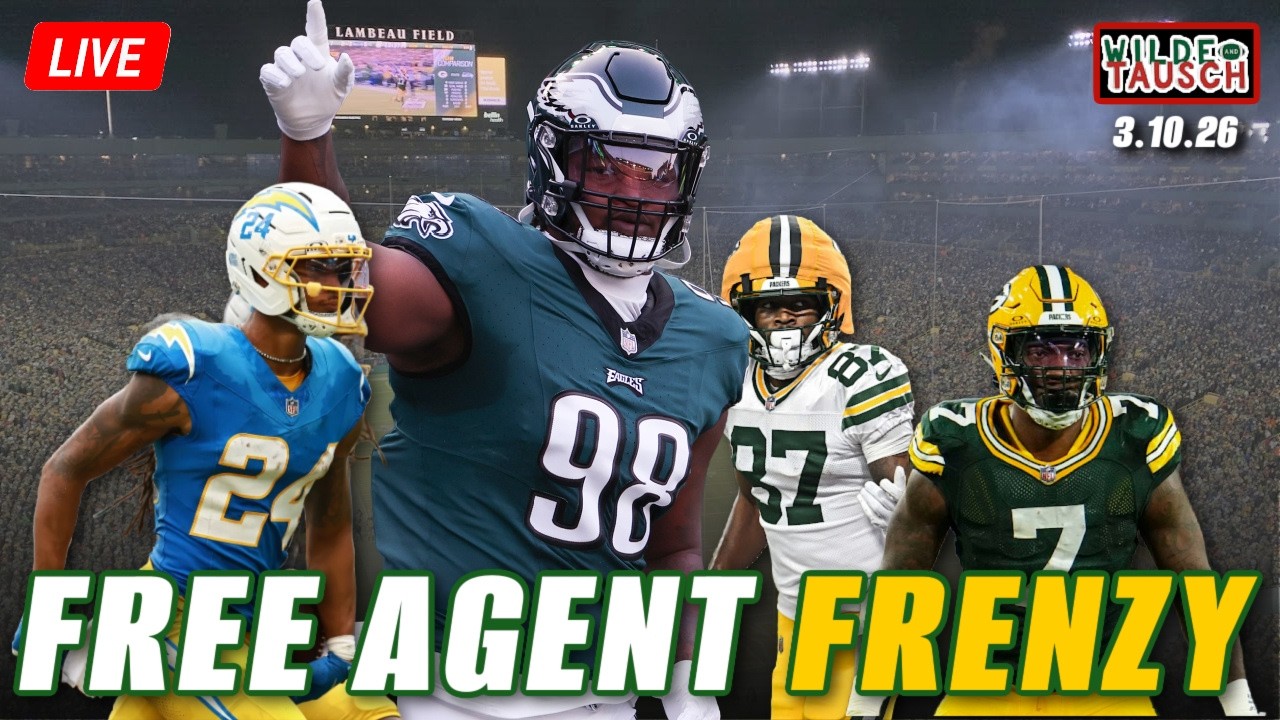 LIVE: Packers SHAKEUPS in NFL Free Agency + Brian Gutekunst's Next Moves? | Wilde and Tausch 3.10.26