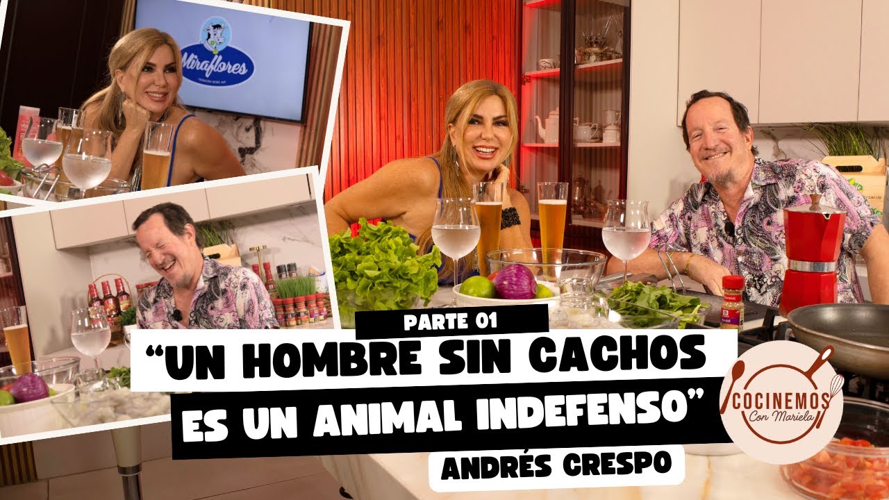 Las impactantes revelaciones de Andrés Crespo | Cocinemos con Mariela