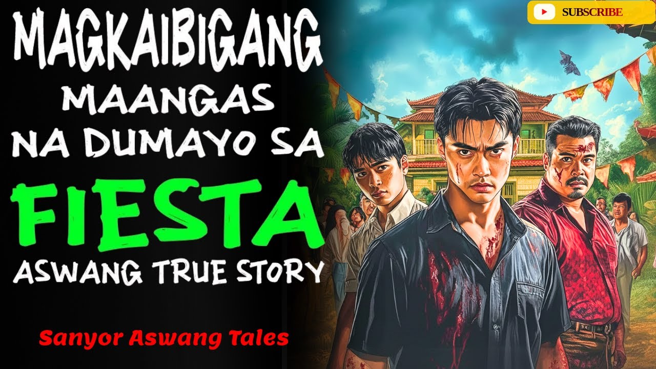 MAGKAIBIGANG MAANGAS NA DUMAYO SA FIESTA | Kwentong Aswang | True Story