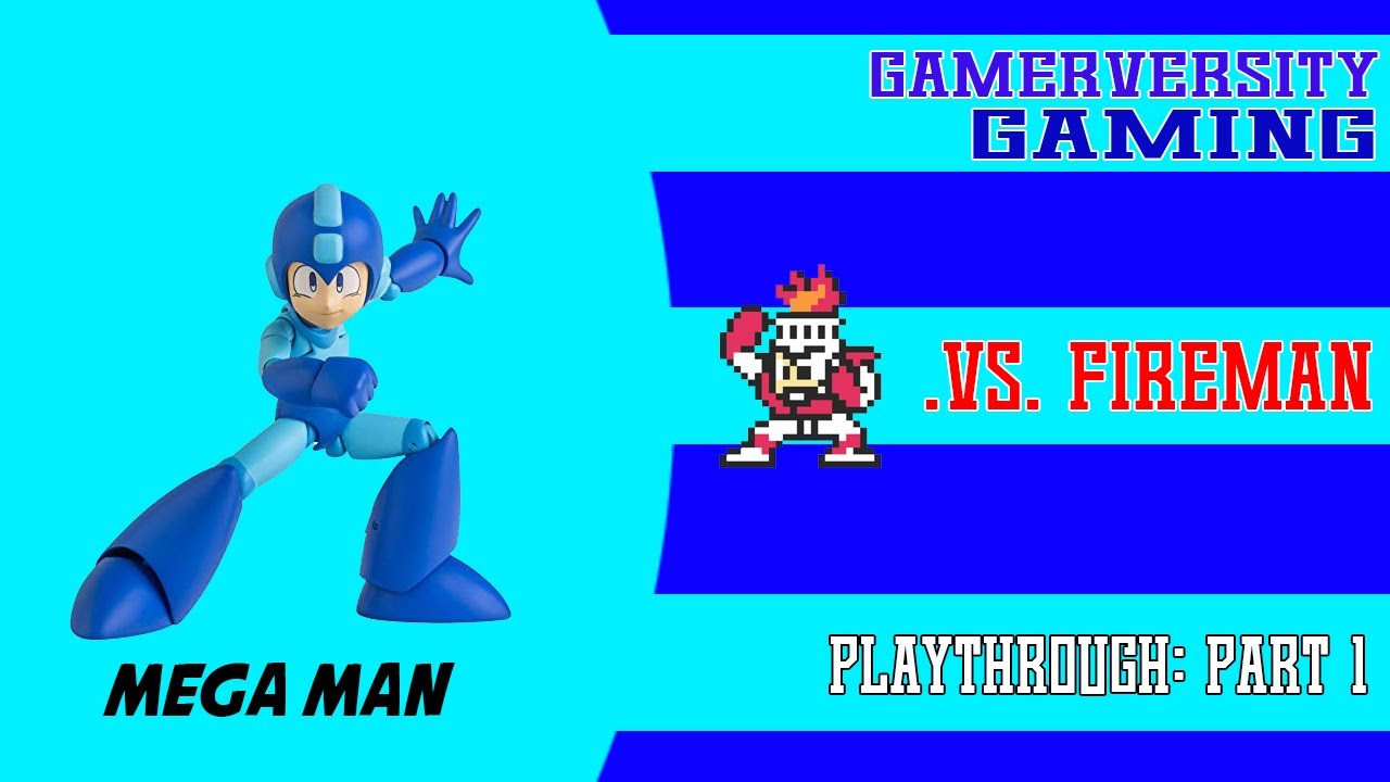 Mega Man - Mega Man VS Fire Man - Capcom
