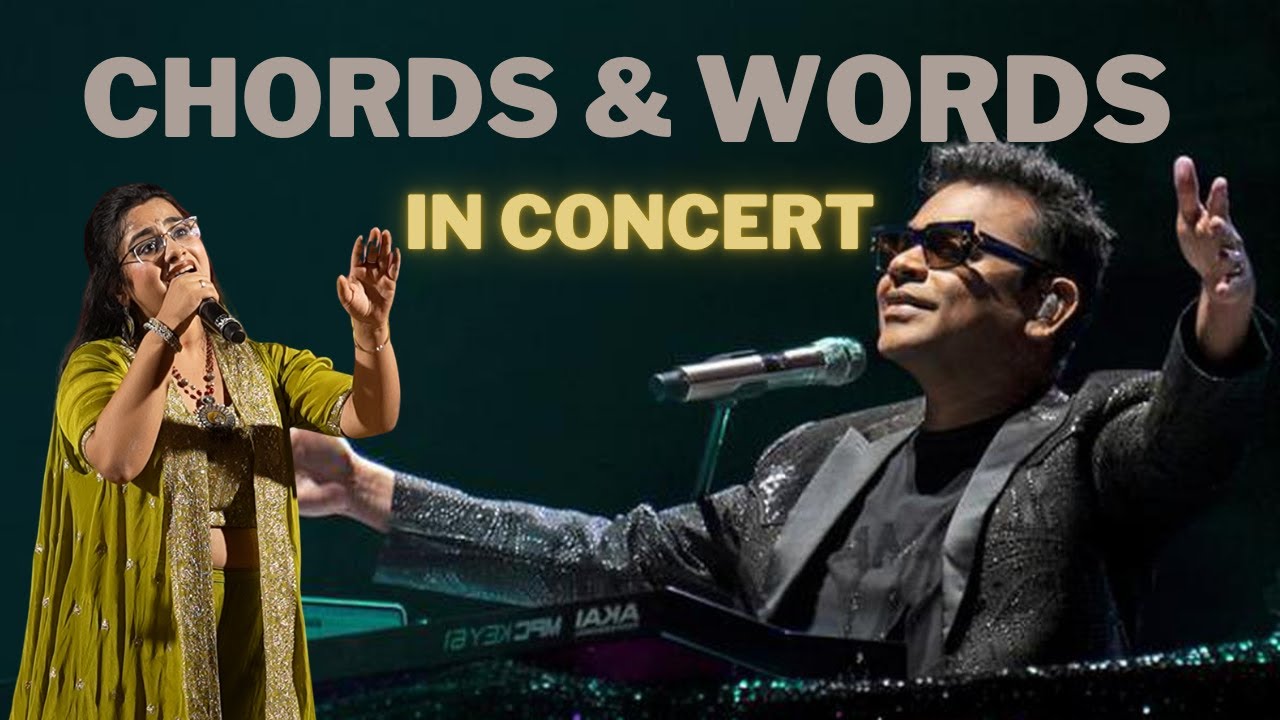Chords and Words Live in Concert | Ep 9 | Pantuvarali from A R Rahman's Genius | Hai Rama Fusion