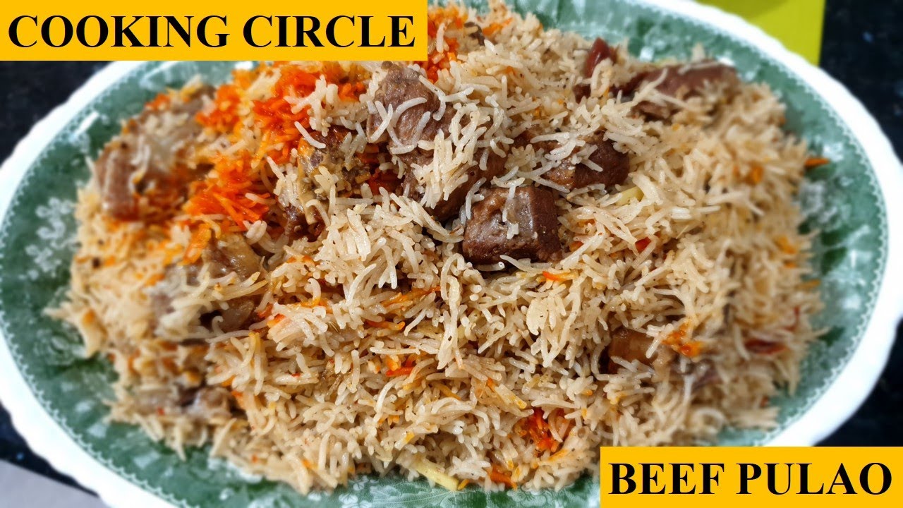 Beef Yakhni Pulao || Beef Pulao || Cooking Circle