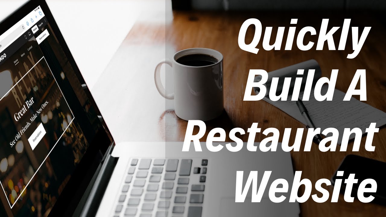 How to build a restaurant website quickly with the Jimdo website builder