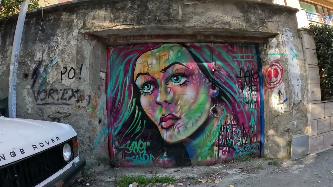 Tirana Albania. Exploring some streets Nov. 9 2024