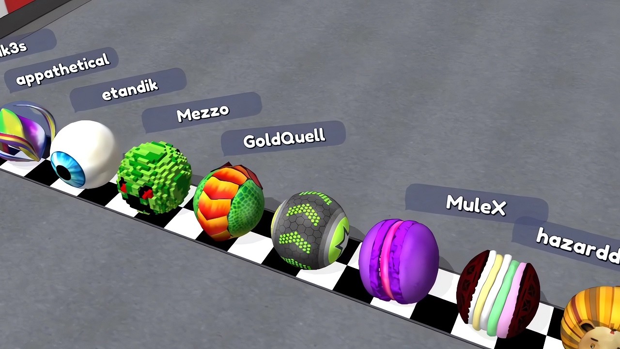 Going Balls&rlm; - SpeedRun Gameplay Level 10163- 10165