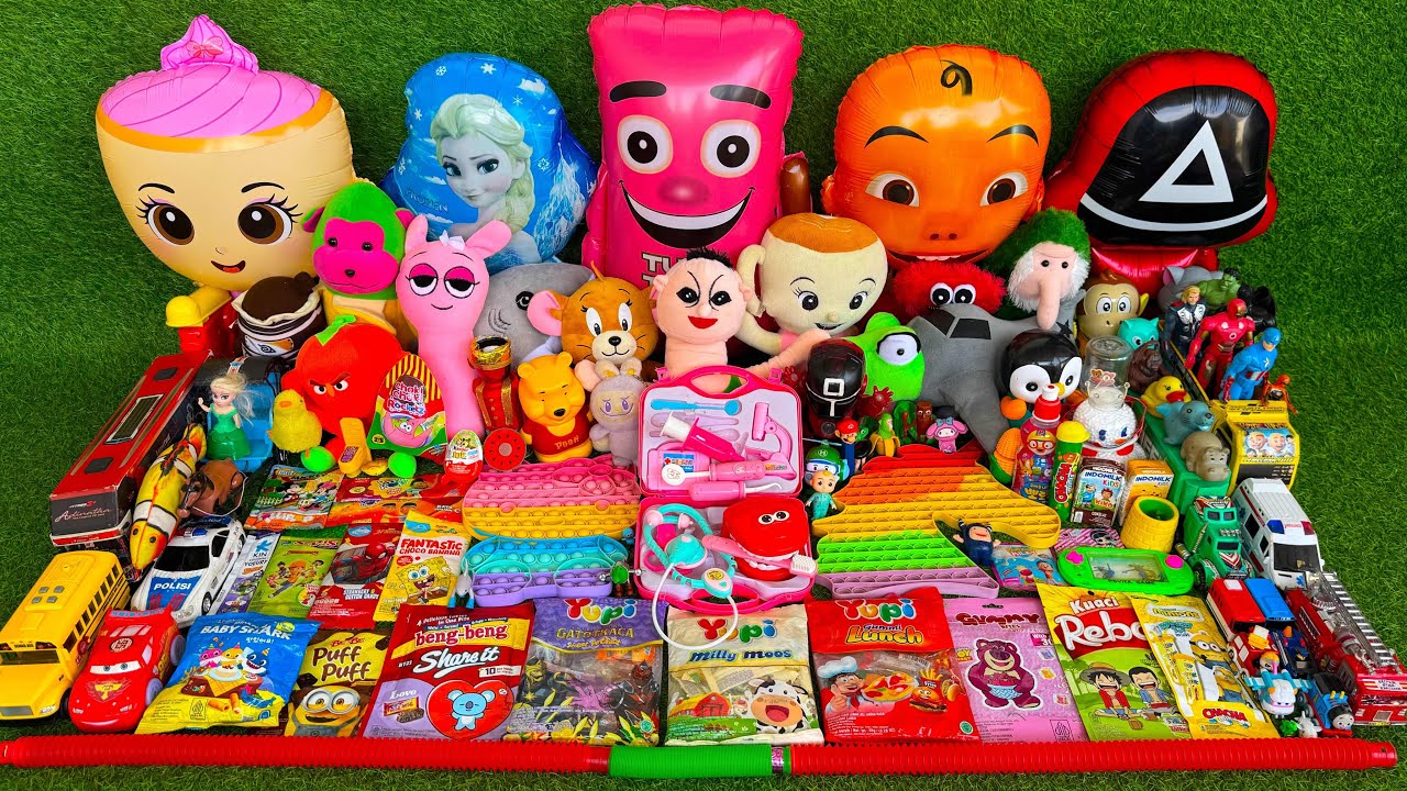 Hunting Es Krim Masak Masakan Dokteran Permen Yupi Baby Shark Marsha and The Bear Bebek Ikan Koi 207