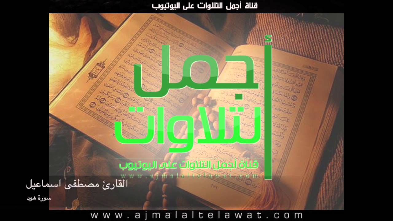 قصة سيدنا نوح وابنه - تلاوة ابداعية - القارئ الشيخ مصطفى اسماعيل