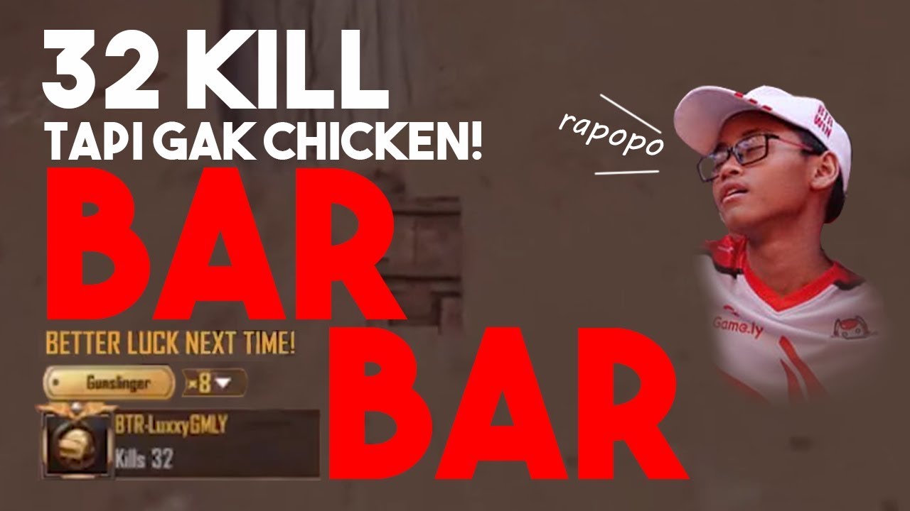 BTR LUXXY BARBAR KILL 32 TAPI GA CIKEN - PUBG Mobile