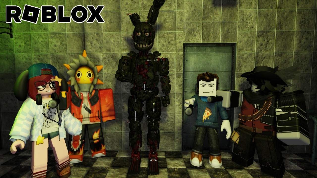 5 Idiots Try To Survive Fnaf Doom - Roblox Fnaf Doom 3 (Re-Upload)