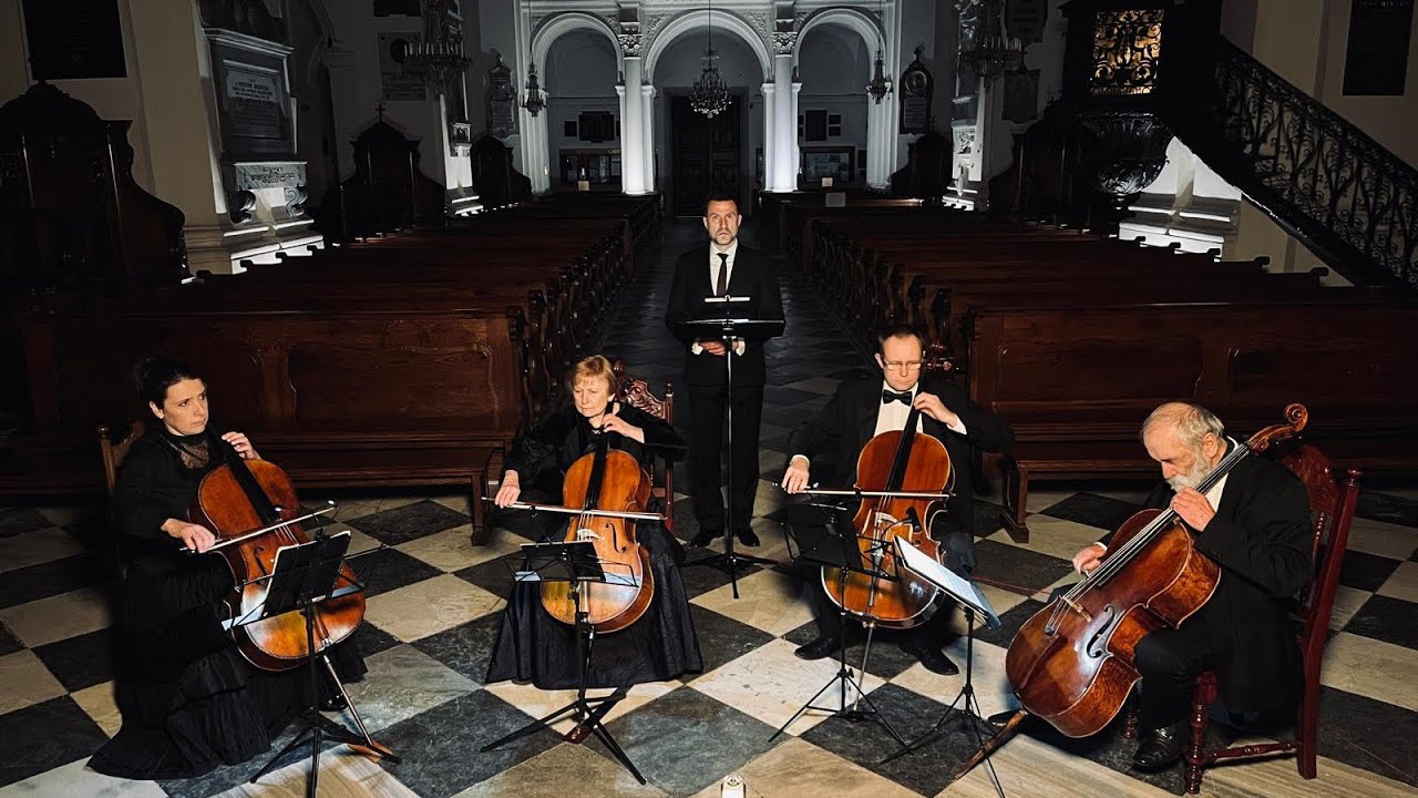Wilhelm Troszel - Addio, Krzysztof Chalimoniuk-baryton, Rodzinne Trio Wiolonczelowe, Adam Misiak-vcl