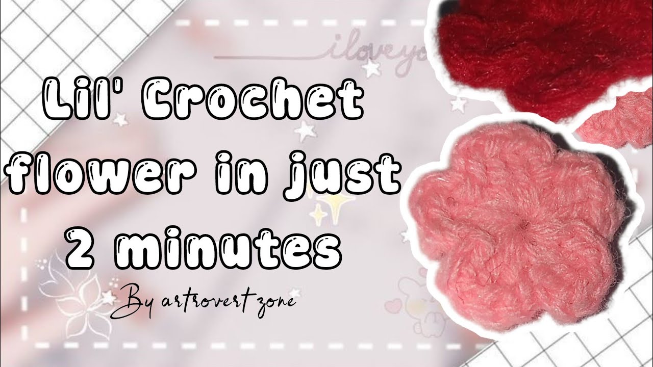 Cutee crochet 🧶🌸 #crochet #crocheting #crochettutorial #shorts