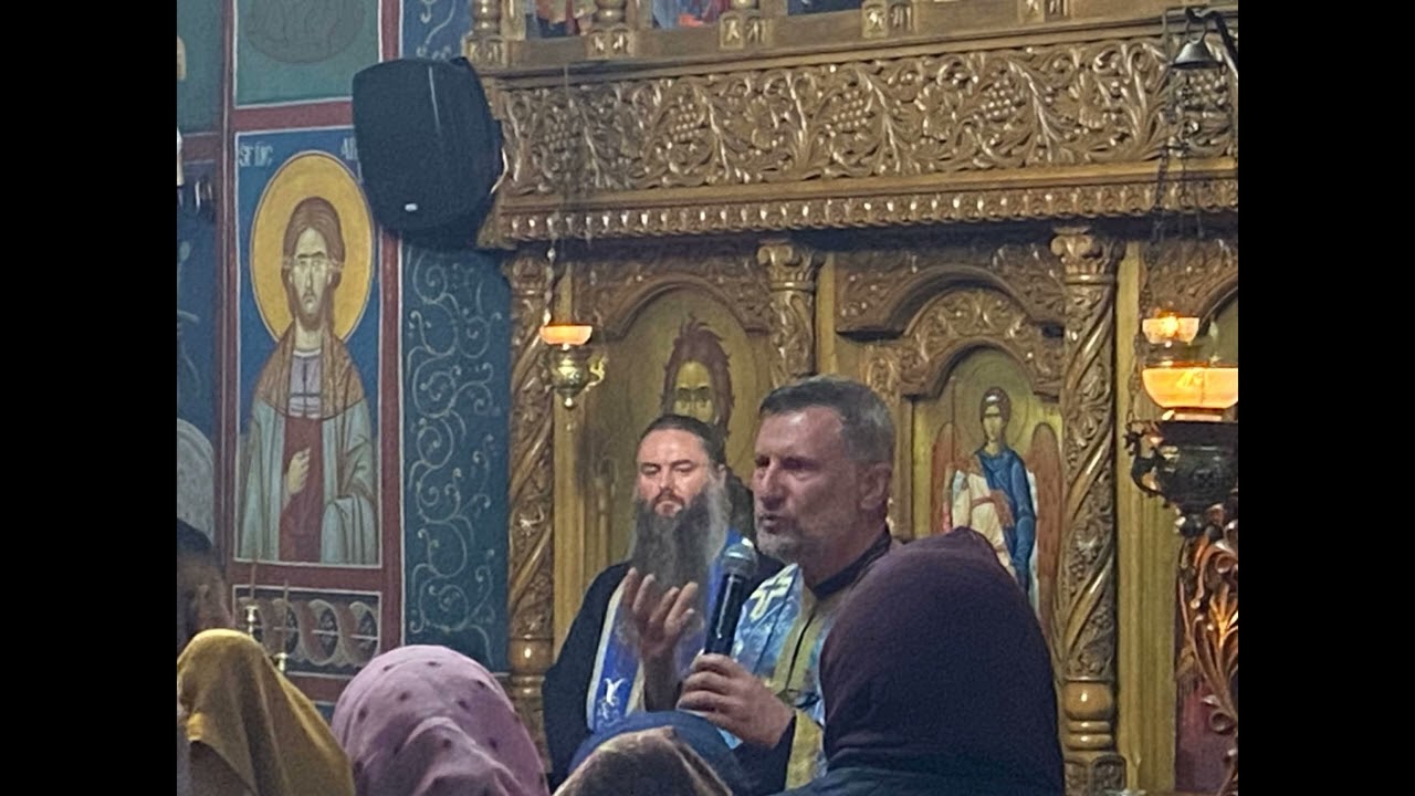 ,,Nu prea vă văd bolnavi, pentru că stați în picioare”, Pr  Crin Triandafil Theodorescu.
