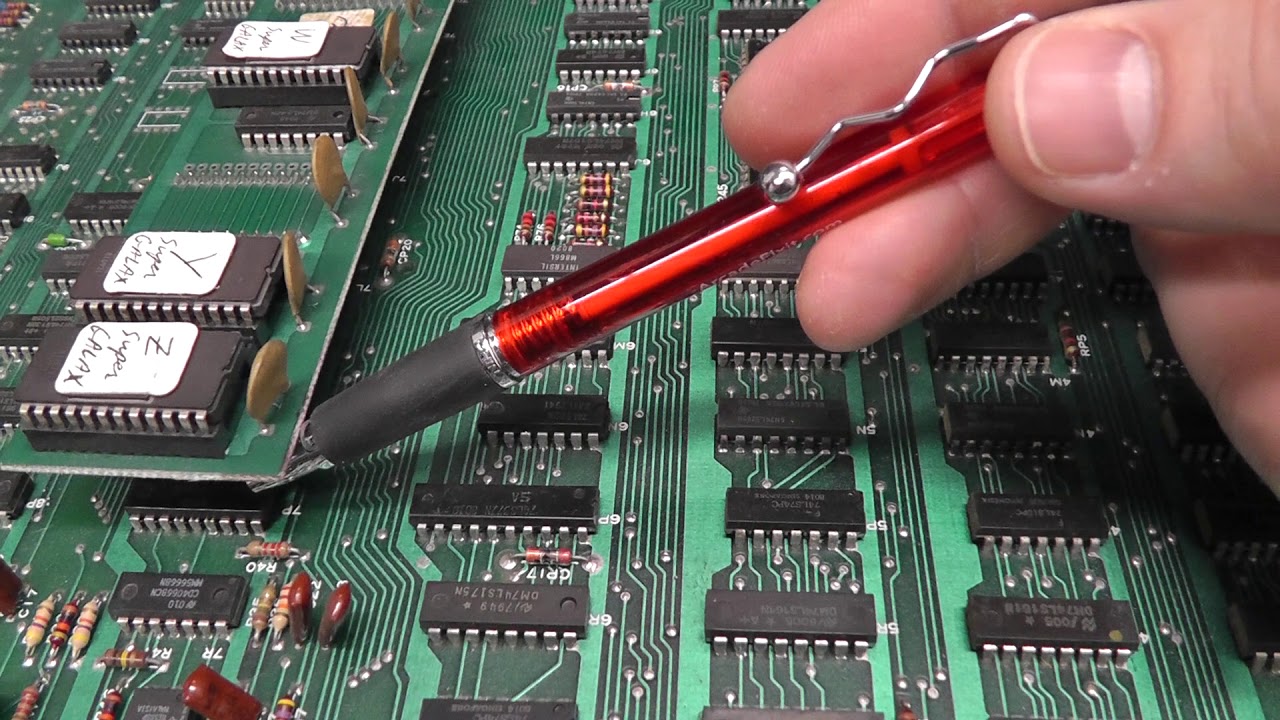 Galaxian PCB #3 - Marathon Repair No Video?