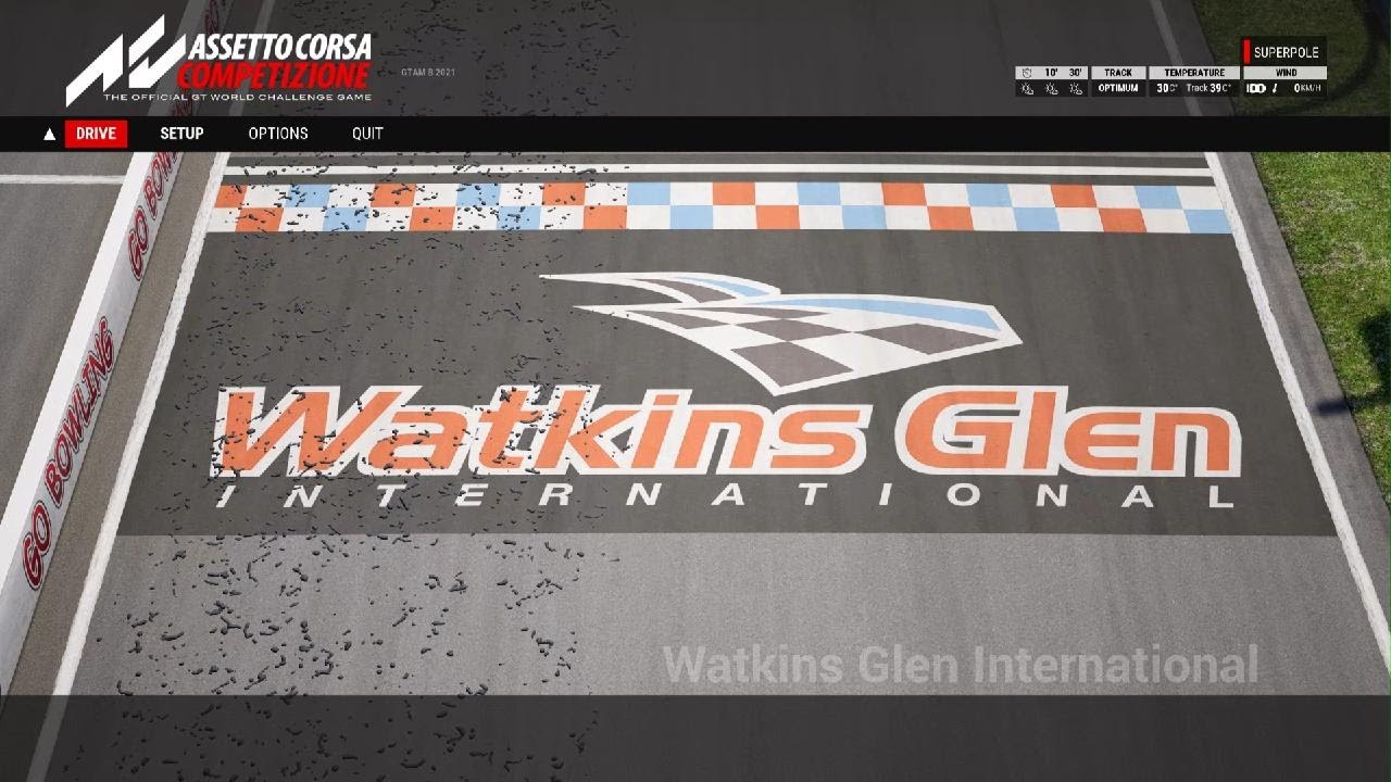 Hotlaps Around Watkins Glen, Porche 991 Gt3