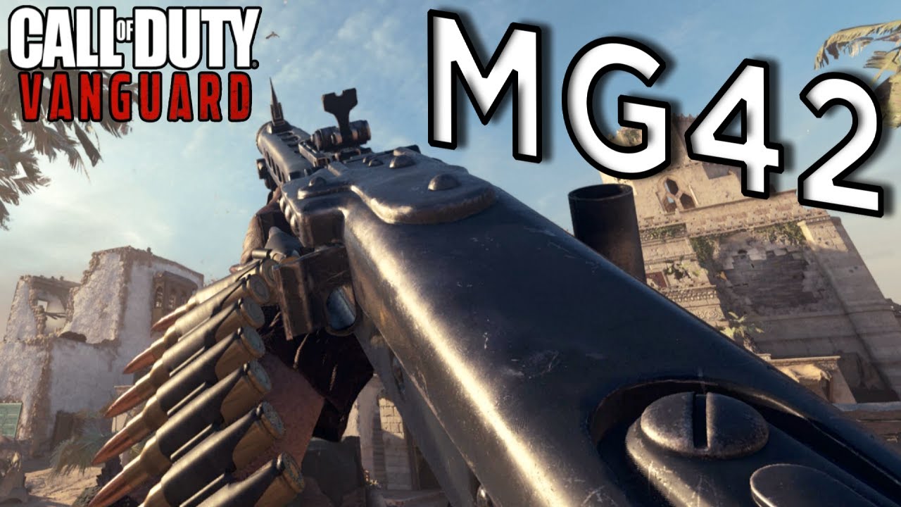 MG 42 on Call of Duty Vanguard Gameplay (PS5)