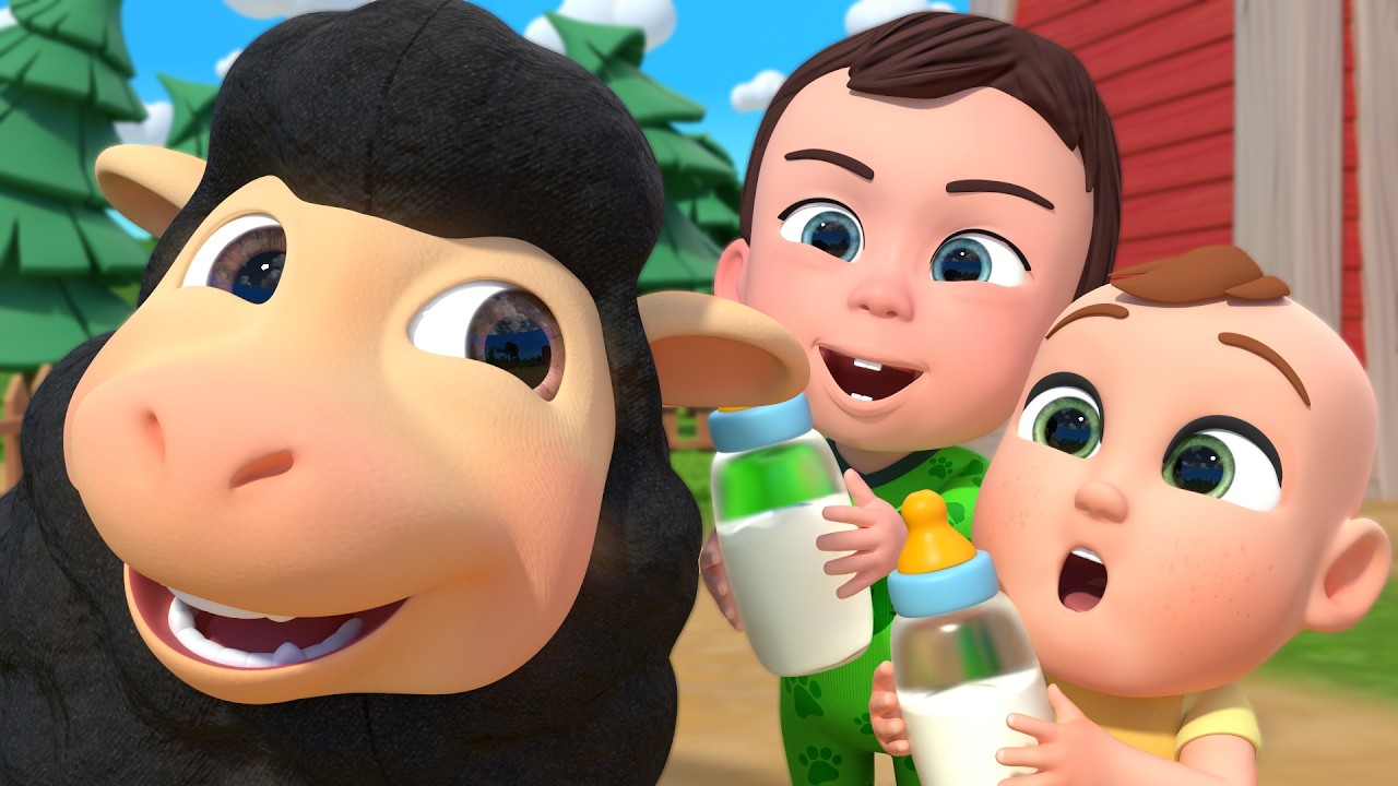 Baa Baa Black Sheep Classic Nursery Rhyme + More Newborn Baby Songs & Nursery Rhymes