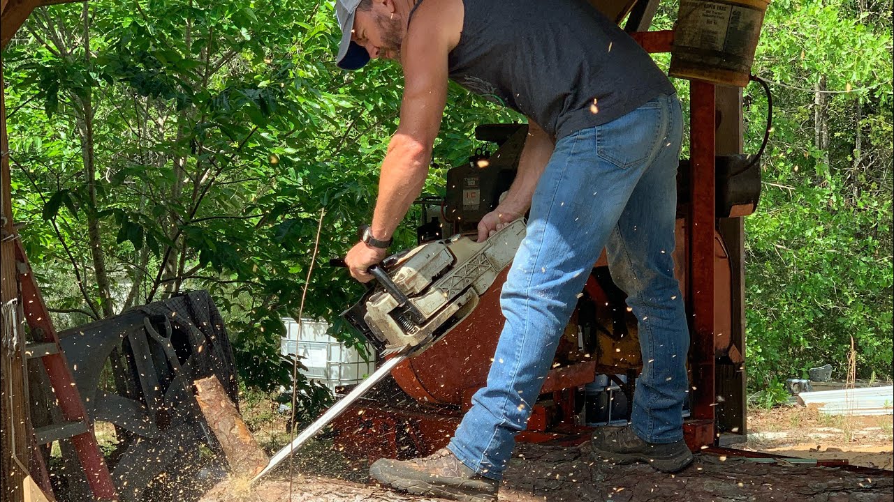 Sharpening Chain Saw Blades!
