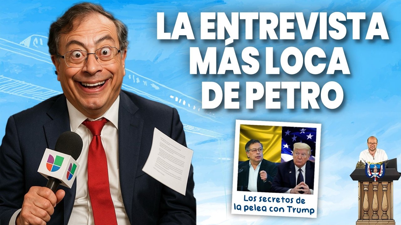 LOS PEORES MOMENTOS DE LA ENTREVISTA DE PETRO | EL DOSSIER SECRETO DE LA LISTA CLINTON CONTRA PETRO