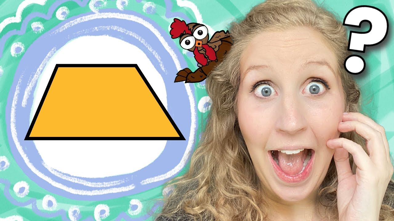 What is a trapezoid? | Quadrilaterals for Kids