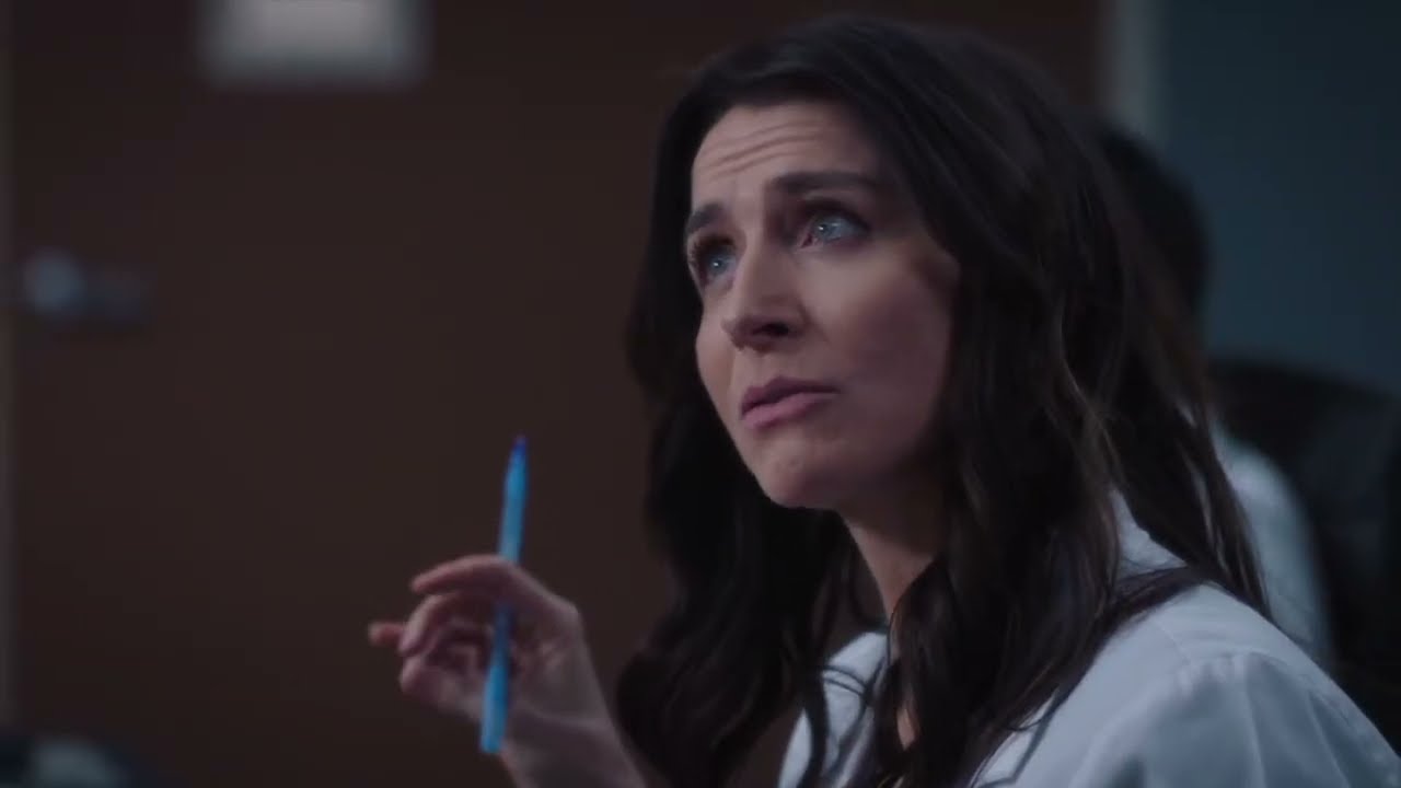 Amelia and Link (Benson) | Grey's Anatomy season 22x13 | scene 2