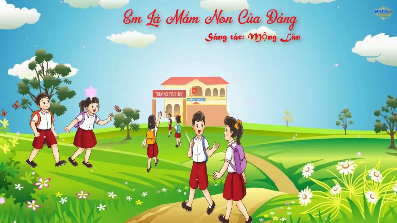 Duy   Karaoke Em Là Mầm Non Của Đảng   Phối Mới Dễ Hát