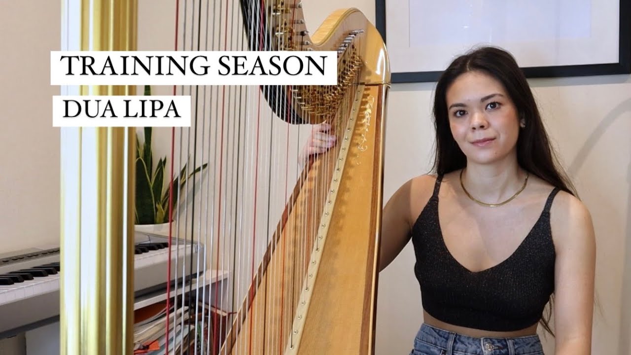 Training Season - Dua Lipa (Live Loop Harp Cover)