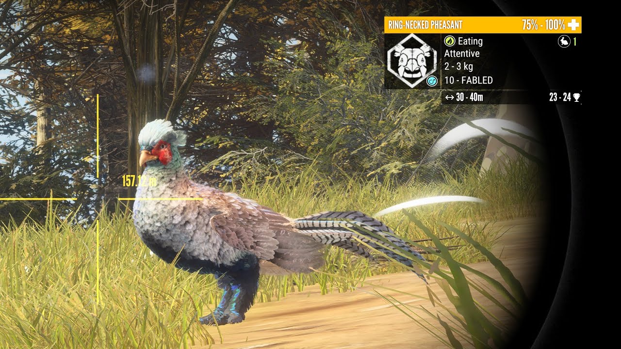 Fabled Pearl Great One Pheasant, The Hunter Call of the Wild
