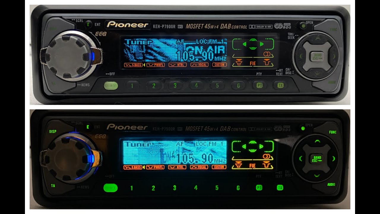 2000s High-End Pioneer KEH-P7900R Car Cassette Radio Player - For Sale
