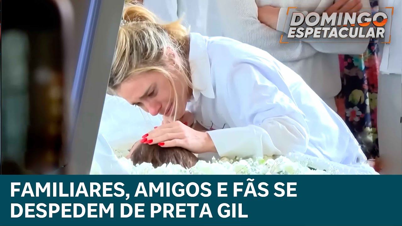 Familiares, amigos e fãs se despedem de Preta Gil em cerimônia emocionante no Rio de Janeiro
