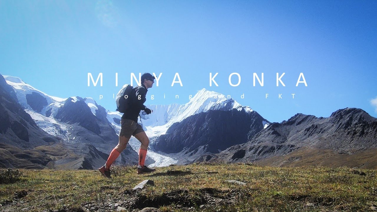 Minya Konka Hiking Route Plogging & FKT