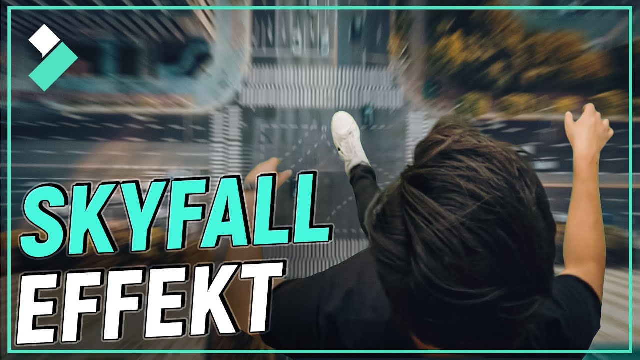 Infinity Fall / Skyfall Effekt - aus dem Himmel fallen | Epischer Effekt in Filmora 12
