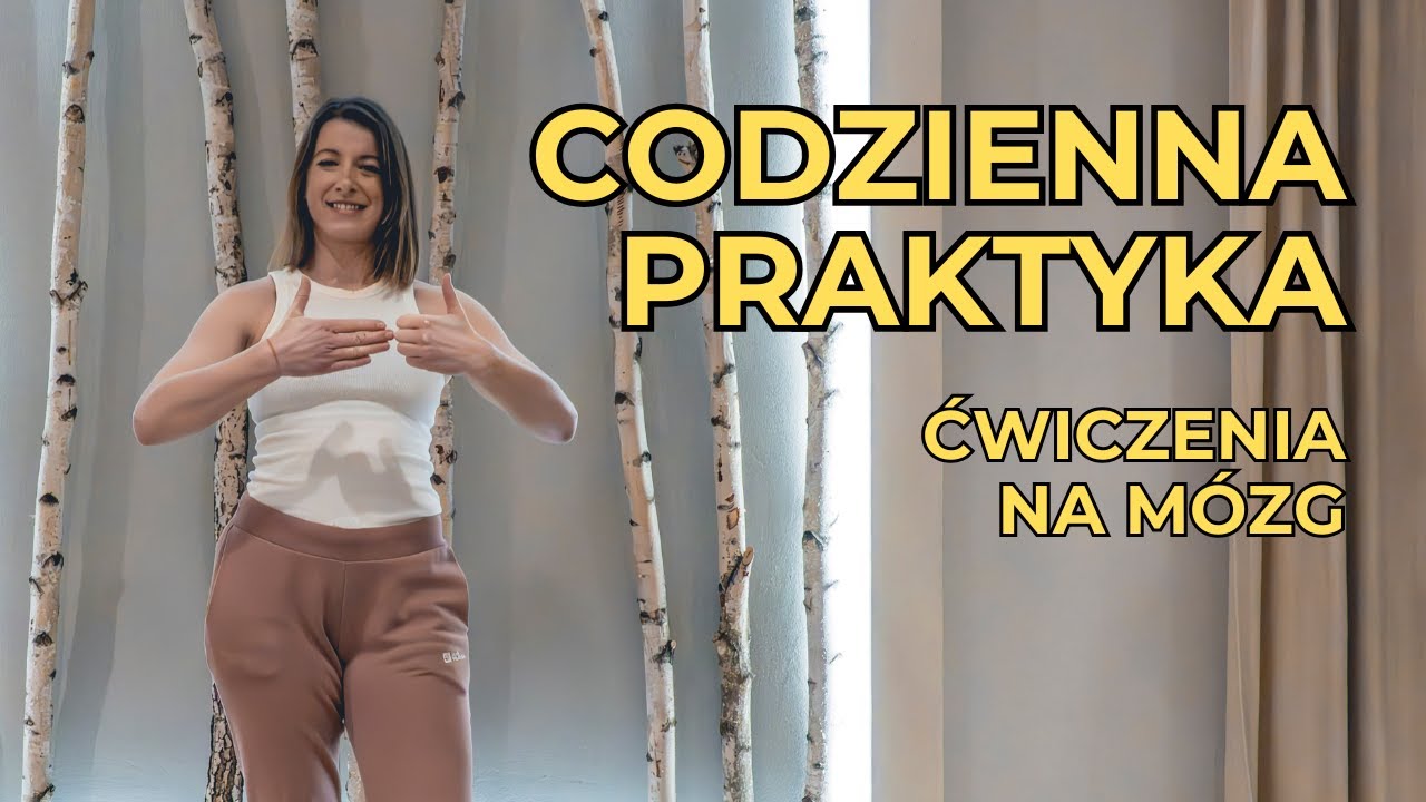 LEPSZA KONCENTRACJA I RÓWNOWAGA W KILKA MINUT | ćwiczenia na mózg!