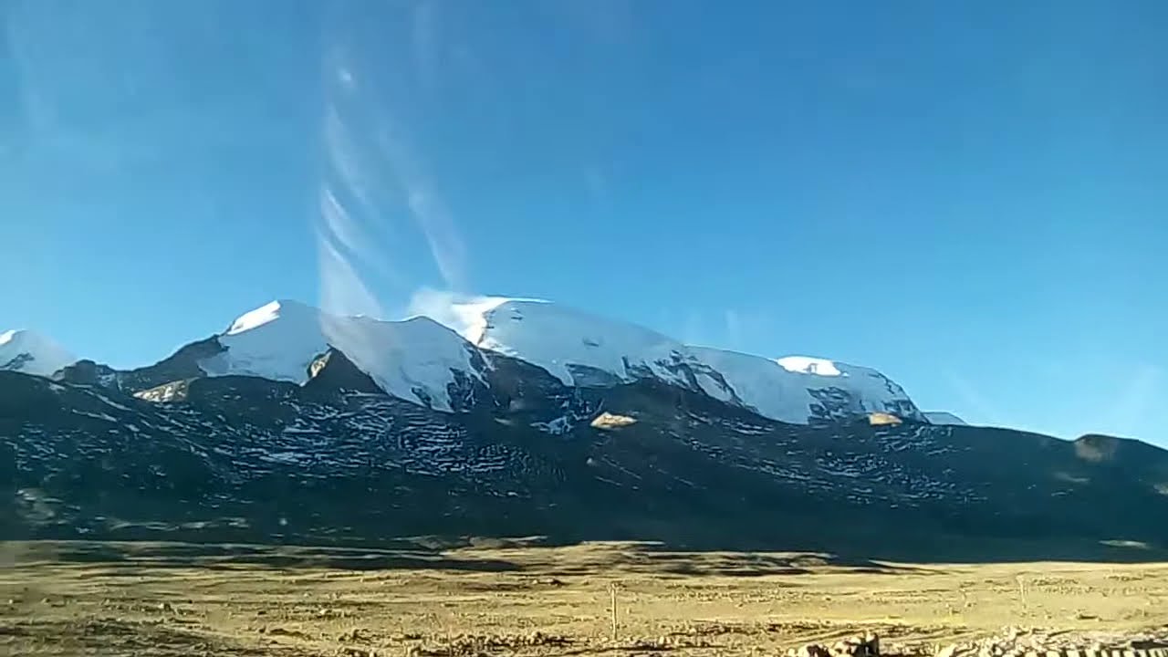 Road to highest lakes of India  Cholamu Lake