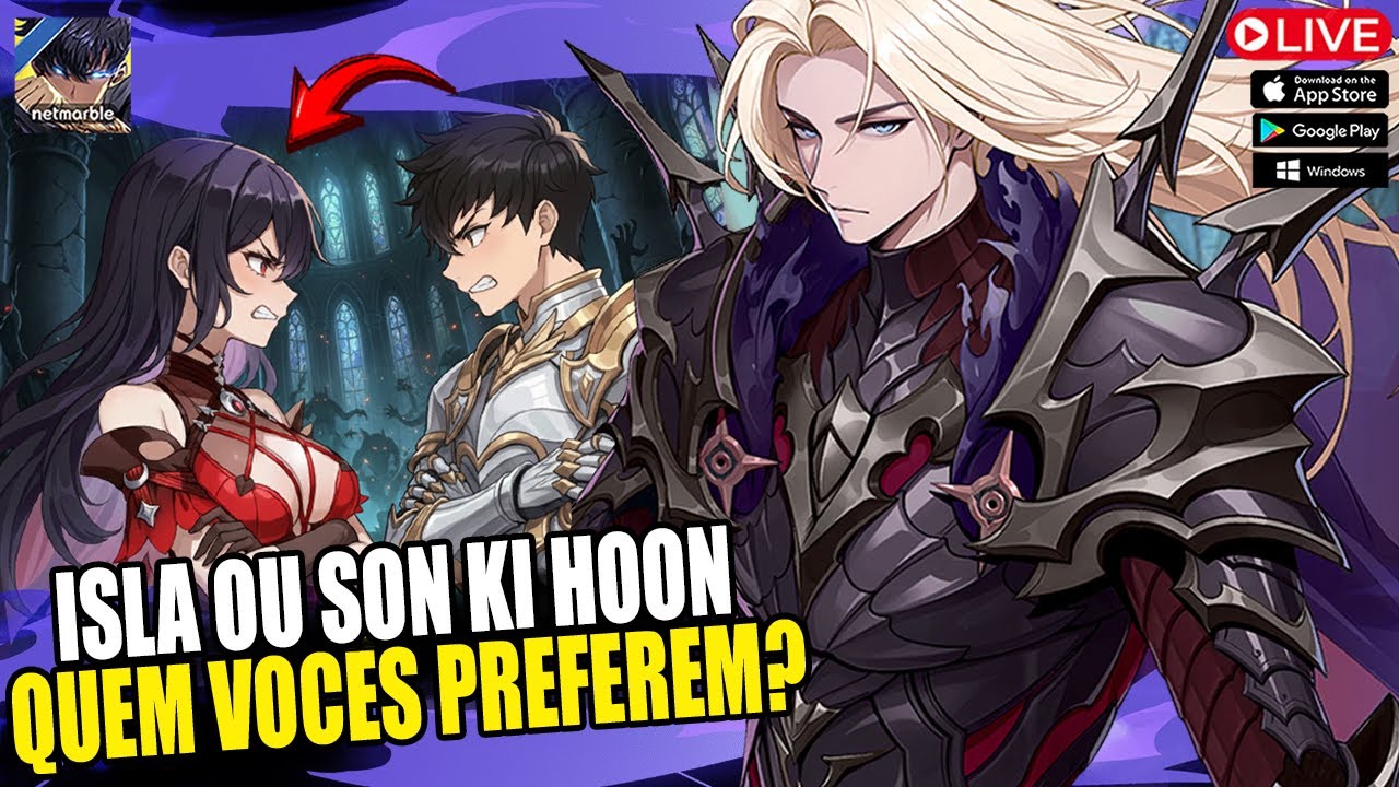 SOLO LEVELING ARISE - SON KI HOON OU ISLA QUEM VOCÊS PREFEREM? VICIEI EM JOGAR COM O BREAKER!!