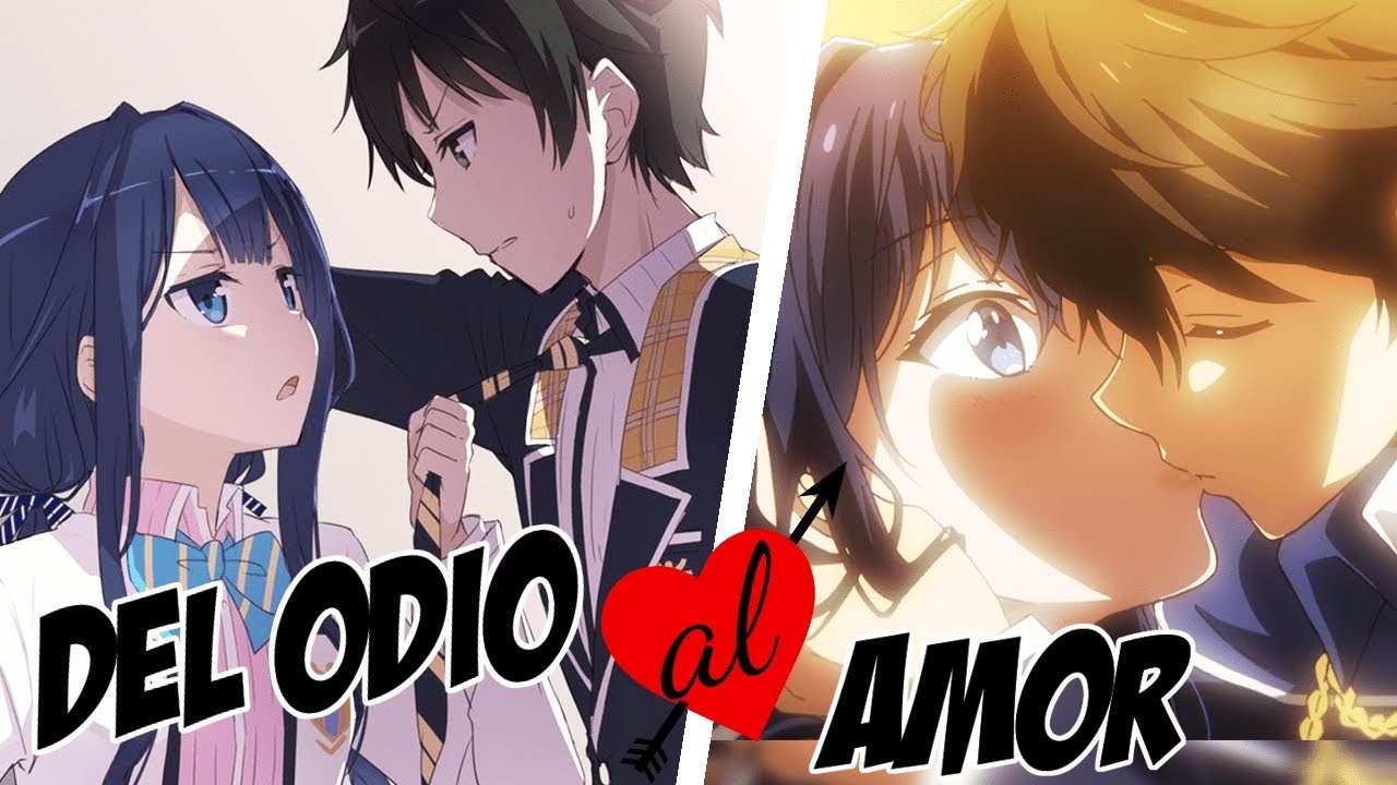 DEL ODIO AL AMOR | TOP 20 PAREJAS ANIME