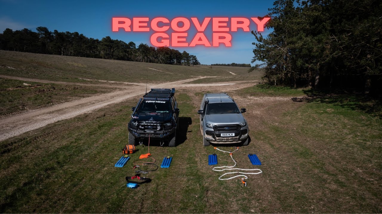 Basic to advanced Off road recovery gear