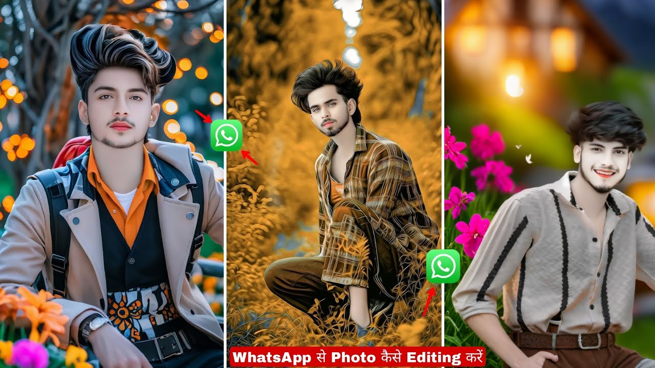 Whatsapp Se Photo Edit Kaise Kare | Whatsapp Meta Ai Photo Editing | Background Change Photo Editing