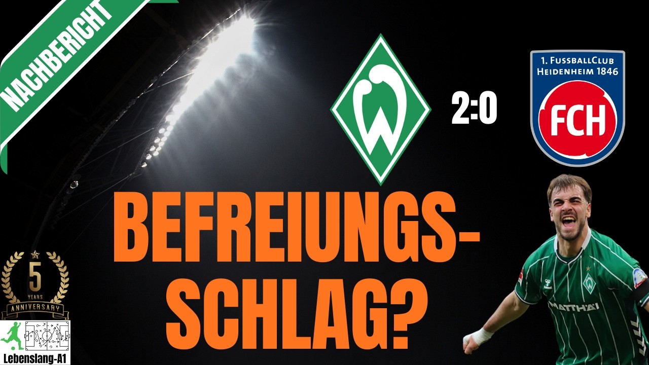 ⚽ Werder Bremen - News & Aktuelles 03.03.2026 | Nachbericht | Werder vs. Heidenheim | 2-0