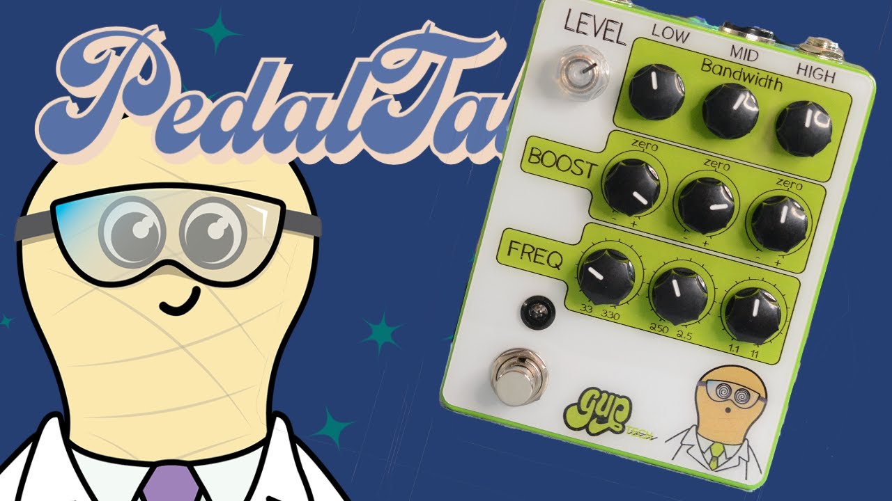 PedalTalk #40 - prof Pinotte Tone Shaping Device pPTSD GUP Tech