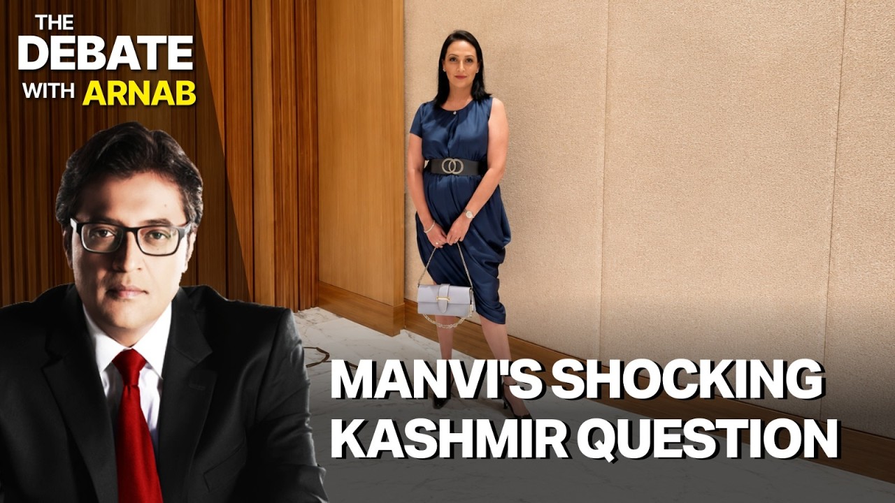 ANTI-INDIA AGENDA EXPOSED! Ishkaran Bhandari DESTROYS Activist Manvi Taneja Over Kashmir Remarks!
